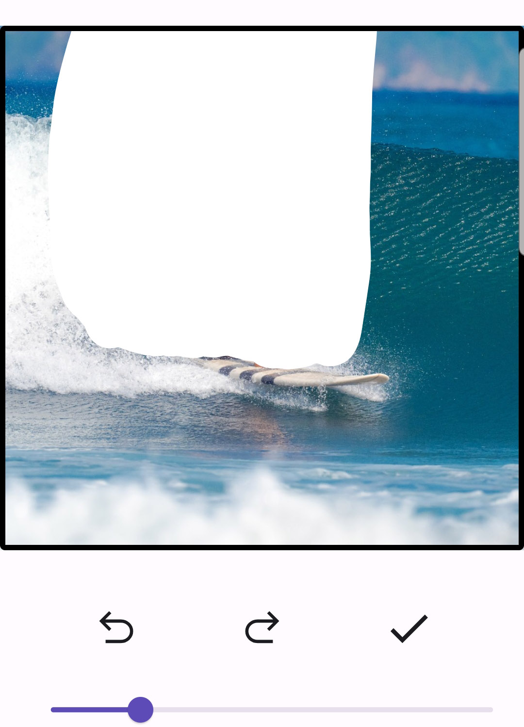 Paint By Example: Step 2: Select part of the image to change.