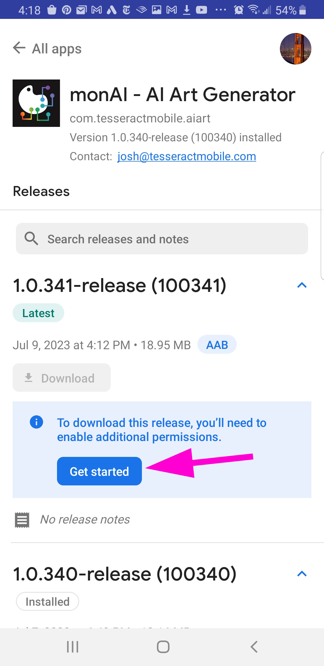 Alpha 1.0.341: Step by step screenshots on how to load the new Alpha
