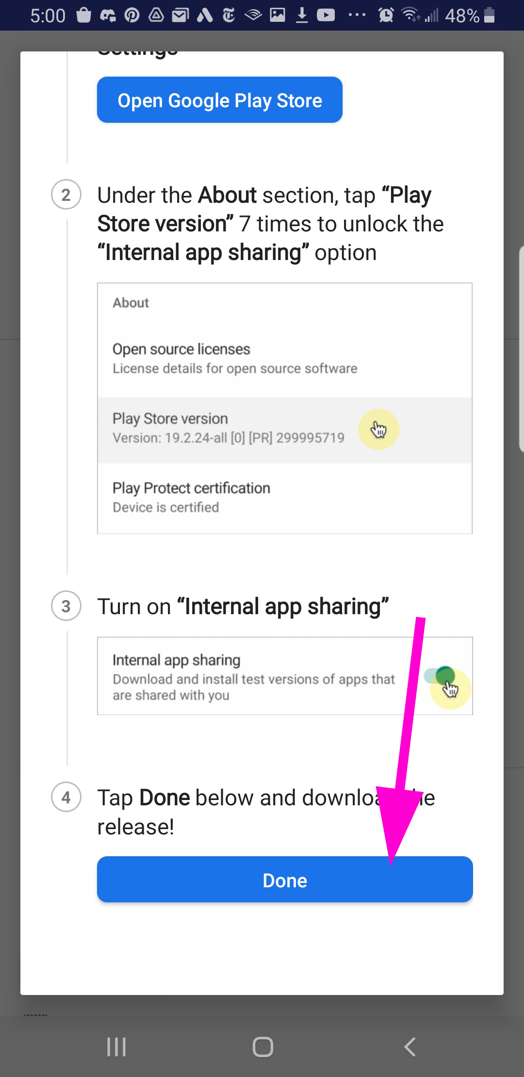 Alpha 1.0.341: Step by step screenshots on how to load the new Alpha