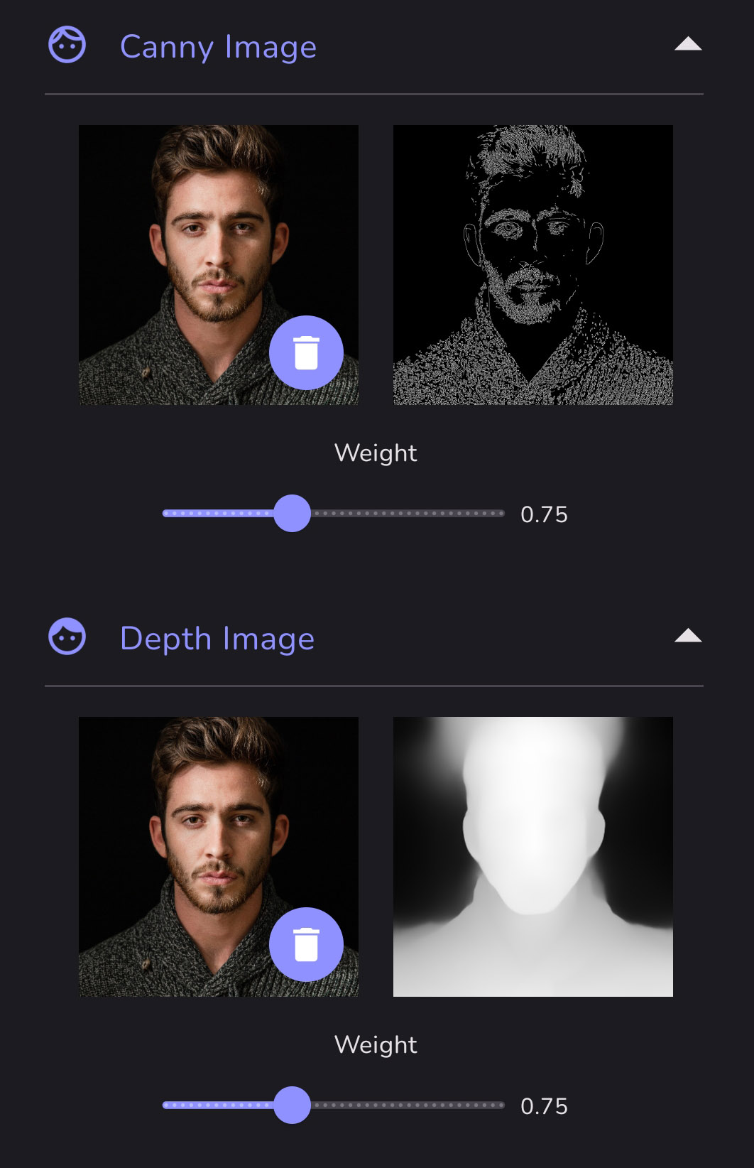 Controlnet - Depth or Canny: Controlnet - Canny + Depth