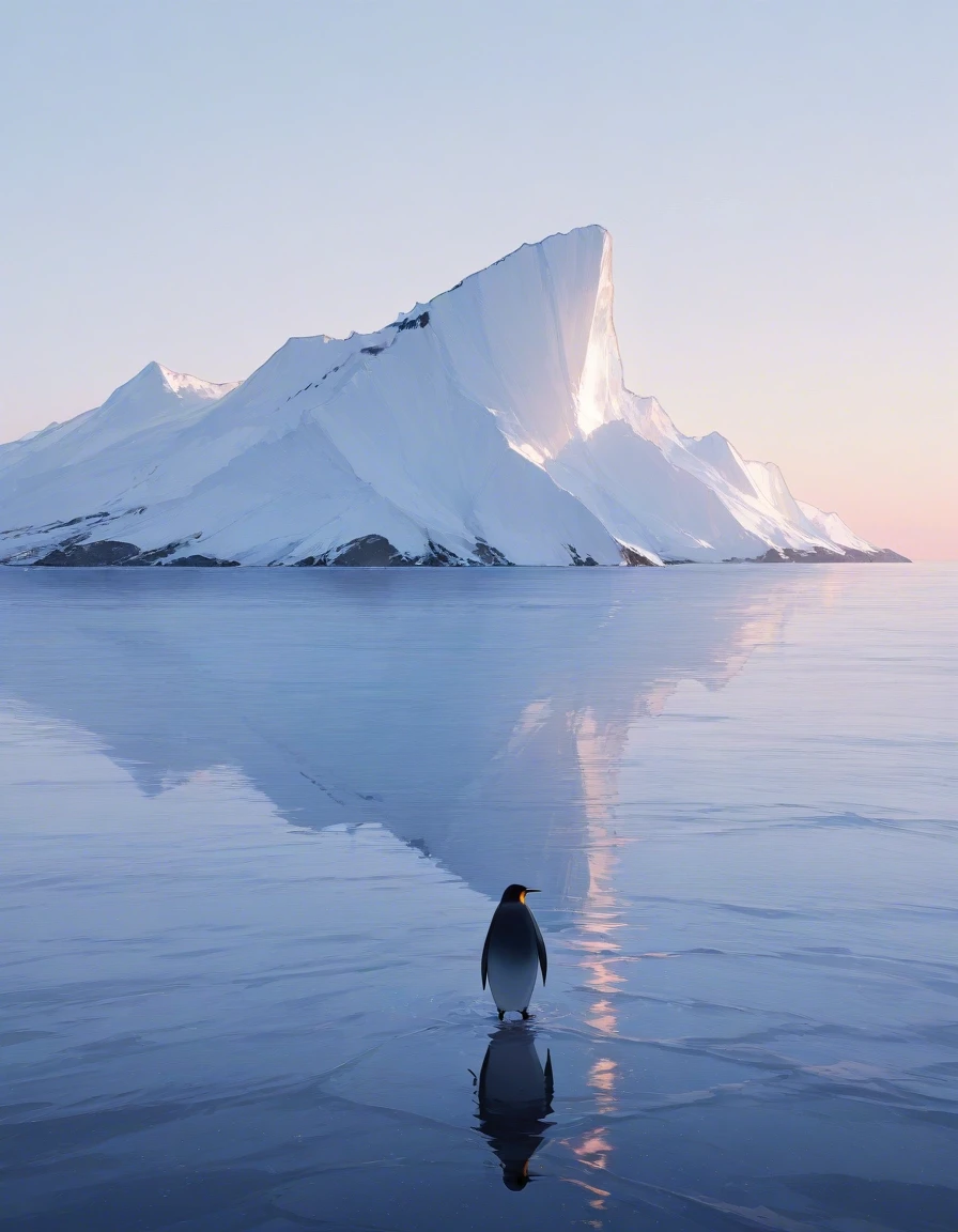 Example result. Prompt: 1penguin, iceberg, ocean, close up, masterpiece, best quality, amazing quality, very aesthetic, (rella:1.2) Negative Prompt: lowres,…