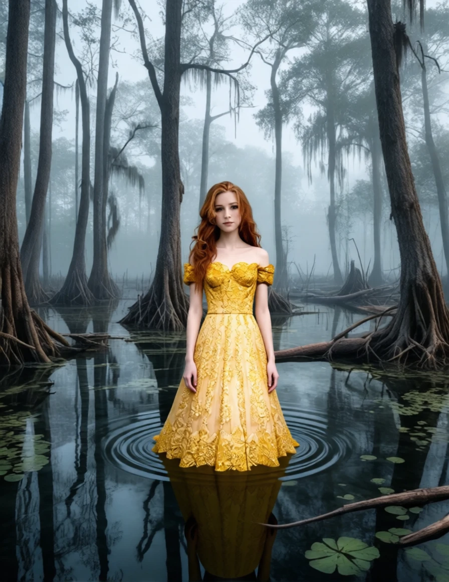Qwen Reference Images: 4) Virtual Fashions and Fantasy Locations