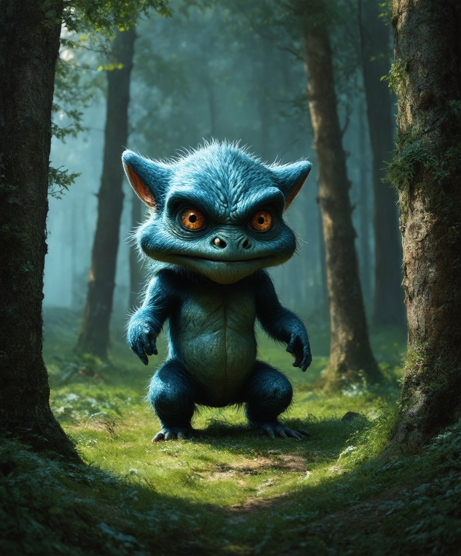 Example result. Prompt: cute one eyed monster in the woods, (graphic illustration style), best quality, (tomasz alen kopera:1.3) Negative Prompt: Guidance…