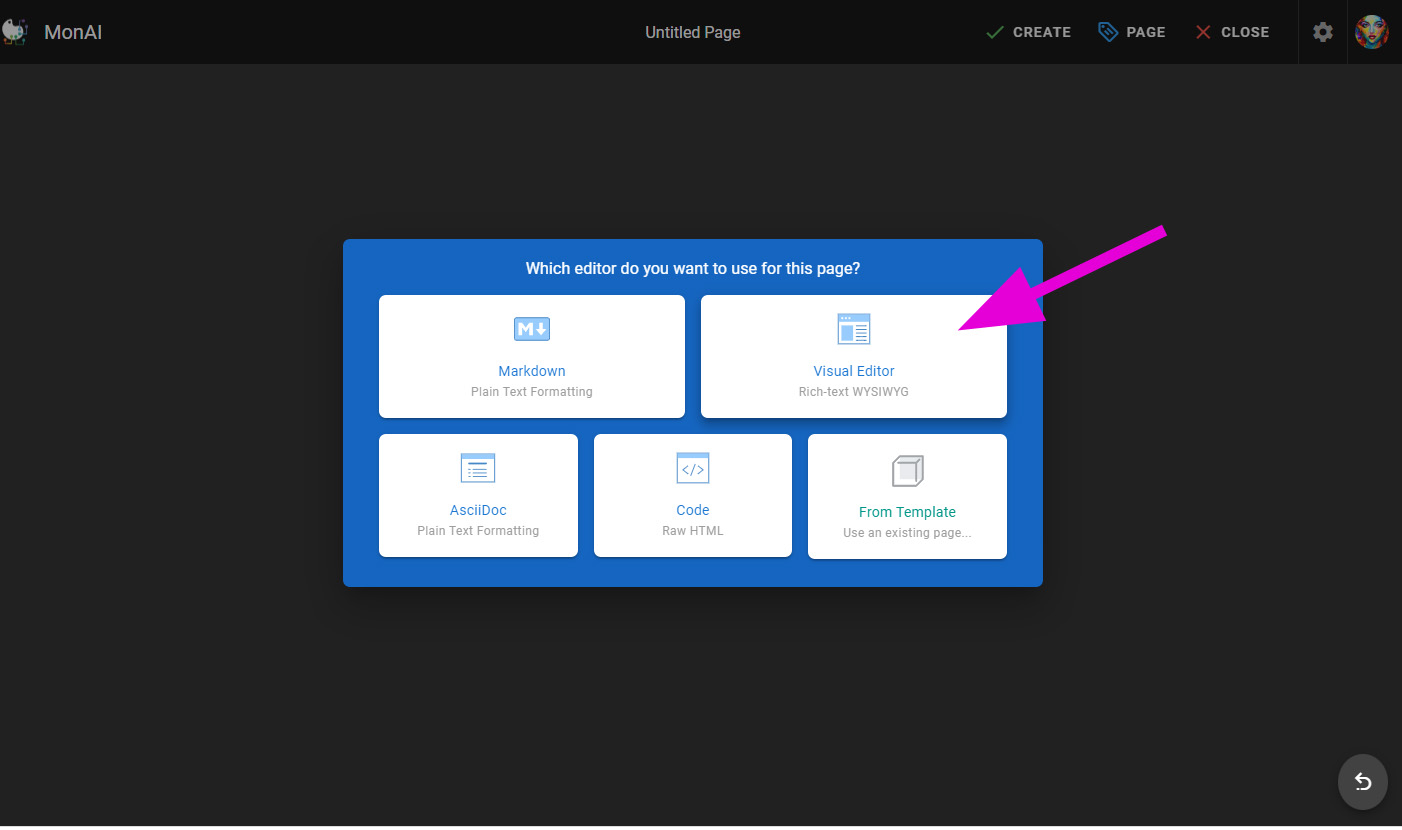 How to create a Wiki page: Visual Editor is easy to use