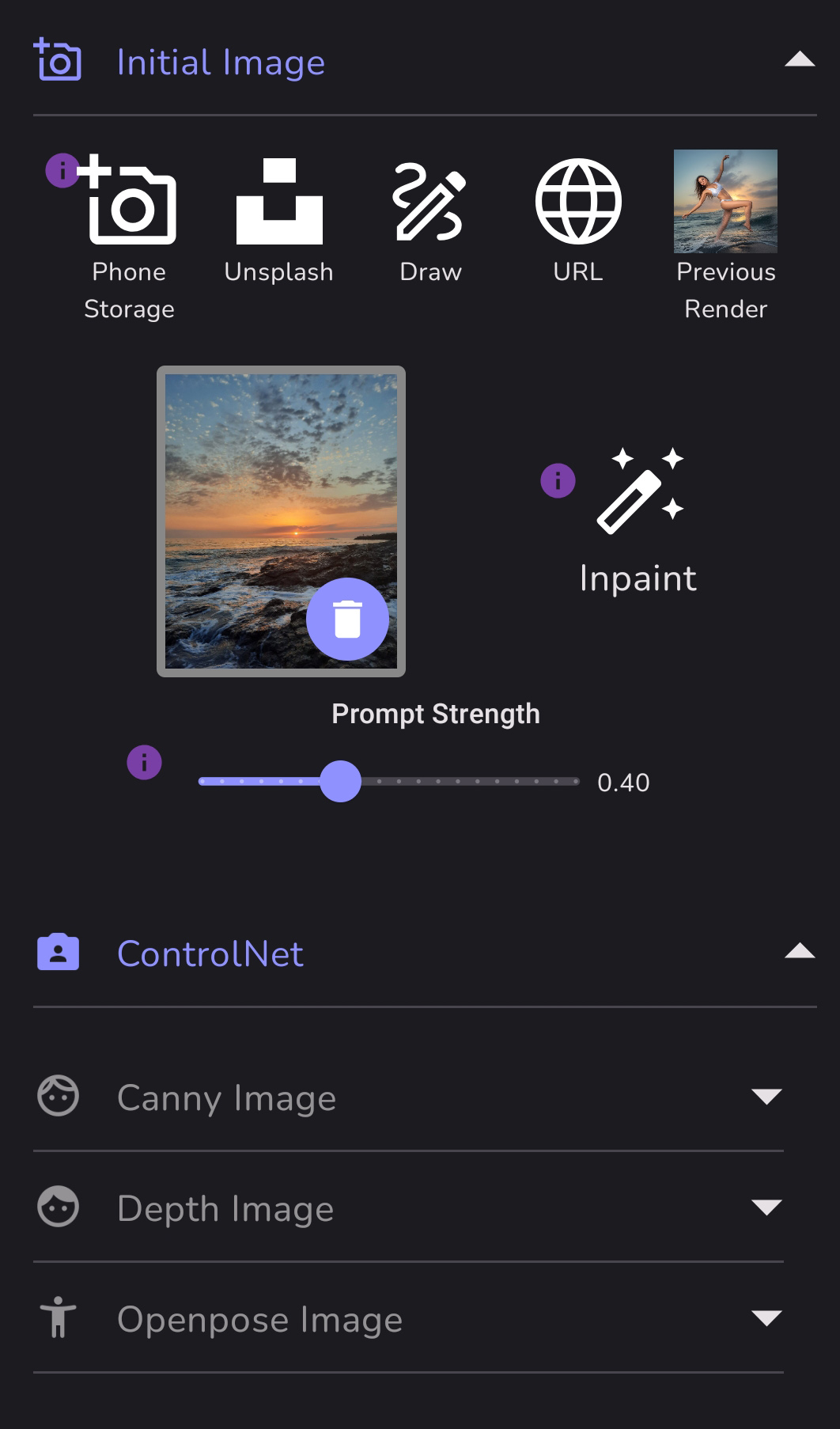 ControlNet: Initial Image