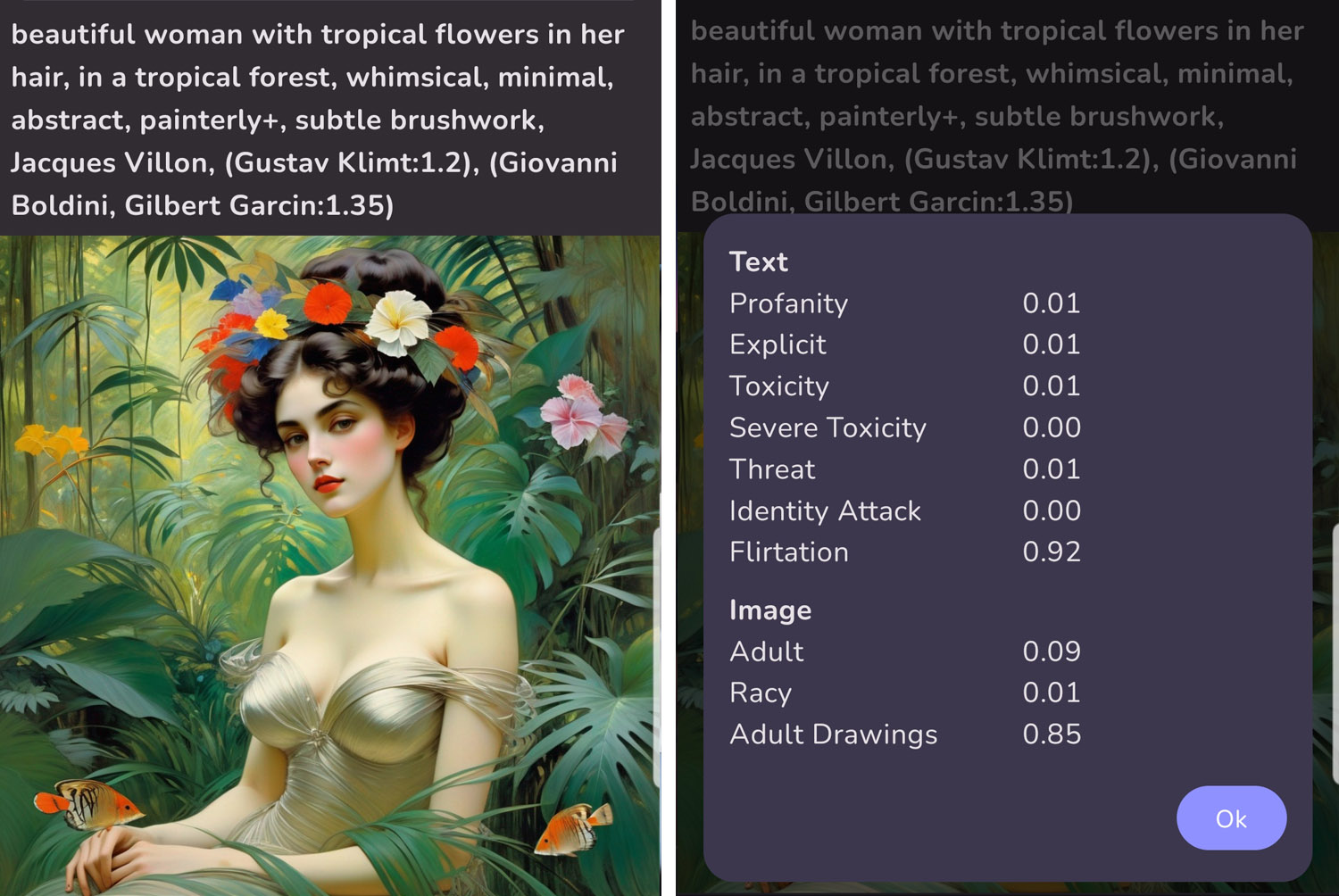 NSFW Home Page Settings: Examples