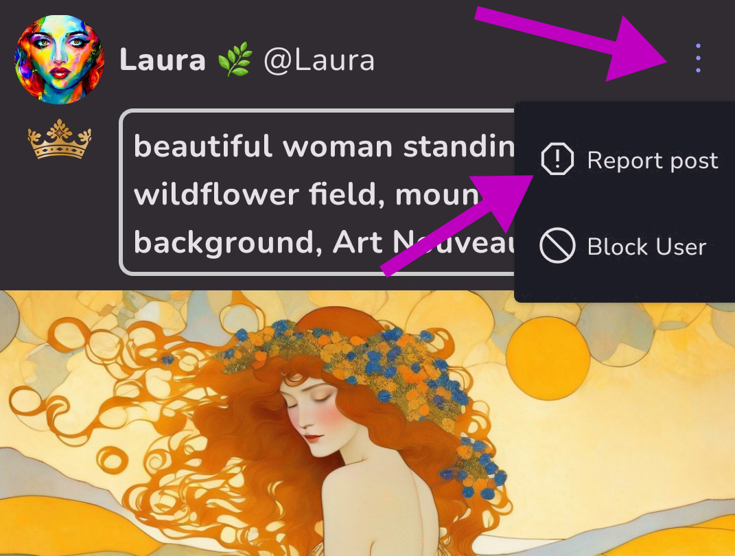 NSFW Home Page Settings: NSFW Content on the MonAI Home Page